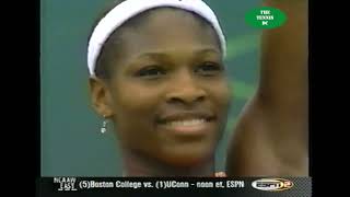 Serena Williams v Kim Clijsters  2003 Miami SF Highlights [upl. by Karb]