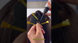 v light hair extensions tools to apply bulk hair v light hair extensions kit tutorials [upl. by Lrae977]