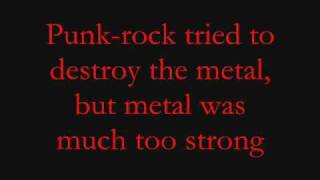 The MetalTenacious D Lyrics [upl. by Leirraj530]