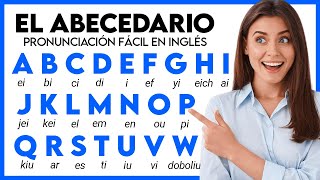 🔵 El ABECEDARIO en INGLÉS 🔊 PRONUNCIACIÓN Fácil y Rápido ✅ [upl. by Ardnuaed]