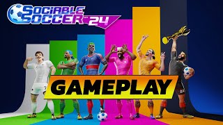 Sociable Soccer 24 🔹 Gameplay [upl. by O'Rourke54]