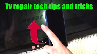 3 Ways to Troubleshoot LED LCD TV with a Black Screen TV repair part 1 [upl. by Rockel]