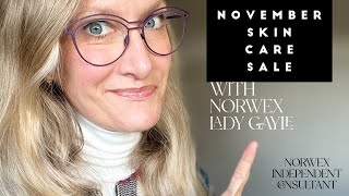 Norwex Skin Care Sale  November 2024 [upl. by Hcaz]