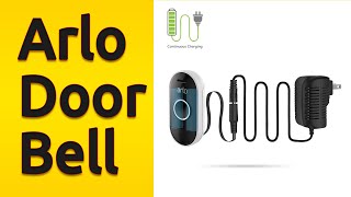 Arlo Audio Doorbell How to Give It Constant Power [upl. by Robers127]