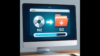 How to Convert GameCube amp Wii RVZ Files to ISO free  StepbyStep Tutorial [upl. by Zed]