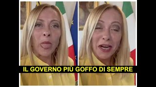 IL GOVERNO PIÙ GOFFO DI SEMPRE 🤣 [upl. by Mourant966]