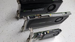 Can you game on NVIDIA Quadro cards  K600 4000 amp K5000 [upl. by Golightly910]