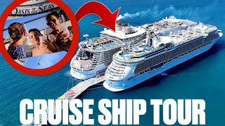 OASIS OF THE SEAS CRUISE SHIP TOUR  HIDDEN UNLISTED DECK ONBOARD OASIS CLASS CRUISE SHIP [upl. by Kylah162]