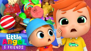 Boo Boo Song  No No Candy  Dentist Song with Baby John  Little Angel And Friends Kid Songs [upl. by Giulio]