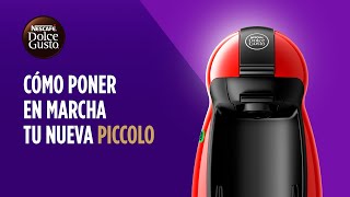 Cómo poner en funcionamiento tu cafetera manual Piccolo  Nescafé Dolce Gusto [upl. by Fia451]