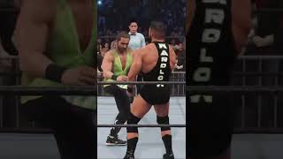 WWE 2K24 Wardlow Discus Clothesline wwe aew wardlow youngbucks metal knockedloose [upl. by Eeuqram]