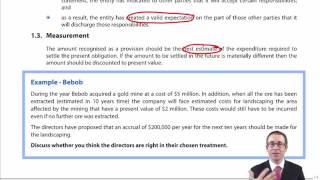 CIMA F2 Provisions Contingent Liabilities and Contingent Assets IAS 37 [upl. by Nitsugua]