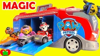 Paw Patrol Magical Mission Cruiser and Mission Pups [upl. by Ekalb]