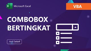 3 Cara Membuat Combobox Bertingkat di VBA Range NameManager Dictionary [upl. by Slifka]