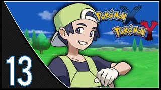 Pokemon X and Y  Part 24 Ambrette Town  Obtaining Old Rod and TM94 Rock Smash [upl. by Barbur]