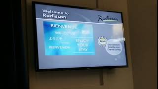 Lodgenet Welcome Channel at the Radisson Suites Tucson [upl. by Aeresed]