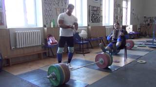 Klokov Dmitry clean 215 kg 3072013 [upl. by Fina]