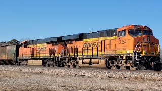 BNSF 3254 Leads LINLIN with a fresh K5HL Feb 18 2024 [upl. by Viveca324]