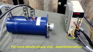 Flameproof 3 phase AC Servo Motor  Explosion proof  Servo Motor  400W  Atex  Bholanath  Eng [upl. by Horne]