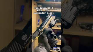 quotThe SIG SAUER 1911 Emperor Scorpion CO2Powered 45mm Steel BB with Colt Commander Blowback Slidequot [upl. by Furr828]