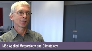 MSc Applied Meteorology and Climatology [upl. by Olav]