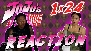 NEW Jojos Bizarre Adventure 1x24 REACTION [upl. by Drauode723]