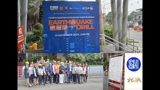 Fourth amp Final Quarter Nationwide Simultaneous Earthquake Drill 2024 by SM City San Mateo [upl. by Screens]