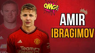 Amir Ibragimov 🔴 New Striker SENSATION from Manchester United’s Academy [upl. by Enale]