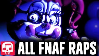 ALL FNAF RAPS by JT Music 2017 10 Songs [upl. by Ahsenauq432]