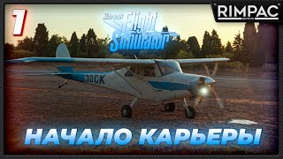 Начинаю свою авиакарьеру в Microsoft Flight Simulator 2020 NeoFly часть 1 [upl. by Inaflahk]