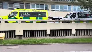 Us driving past Poole Hospital part 1 07052024 [upl. by Borchert497]