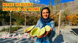 How to Make Healthy Noodles at Home  Daily Lifestyle Vlog  My Village  Vlogs New Video [upl. by Poree174]