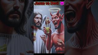 Jesus vs Devil✝️ shorts video [upl. by Towne]