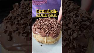 Bolo formigueiro pra uma pessoa receitas bolo [upl. by Eldridge]