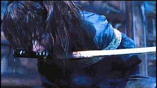 First fight scene rurouni kenshin the beginning samurai x live action [upl. by Auberbach]