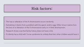 Turner Syndrome [upl. by Yajeet150]