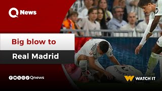 Real Madrids star Dani Carvajal sustains serious knee injury [upl. by Jecho]