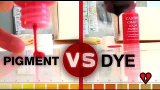 Pigment VS Dye [upl. by Dnallor]