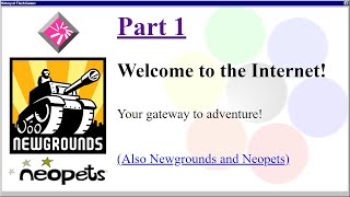 History of Flash Games  1 Newgrounds Neopets and the 90s [upl. by Zeiler38]