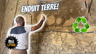 Enduit Terre  LPMB Ep 16  La Ptite Maison Bretonne [upl. by Wayolle83]