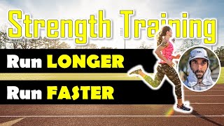 5 Exercises to Run FASTER amp LONGER  Strength Training for Runners [upl. by Lunneta]