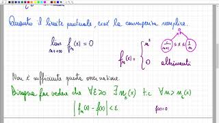 Analisi Matematica 2  Successione di Funzioni N 1 [upl. by Akoek]