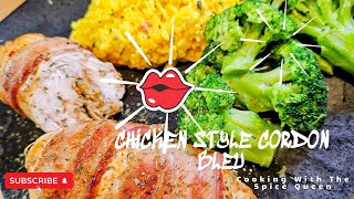 Flavorful Chicken Style Cordon Bleu Recipe cordonbleu [upl. by Leffen400]