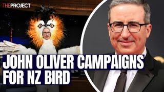 John Oliver Ruffles Feathers In Bird Of Century Vote [upl. by Atarman351]