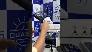 PZQ 102D2  Demo of Research Trinocular Two Filter Fluorescent Microscope [upl. by Arndt]