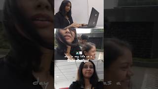 A Day in my life as a Data Analyst 👩🏽‍💻 Work From Office Edition ✨  wfo dataanalyst ytshorts [upl. by Norramic704]