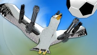 HOW IS A SEAGULL THE BEST SOCCER PLAYER  Beast Battle Simulator [upl. by Ariel]