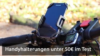 Fahrrad Handyhalterungen unter 50€ im Test [upl. by Navnod]