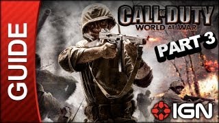 Call of Duty World At War Walkthrough Part 3  Hard Landing [upl. by Kcirret]