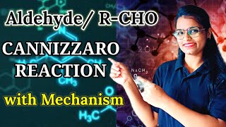 CANNIZZARRO REACTION  Mechanism of CANNIZZARO REACTION [upl. by Liryc]